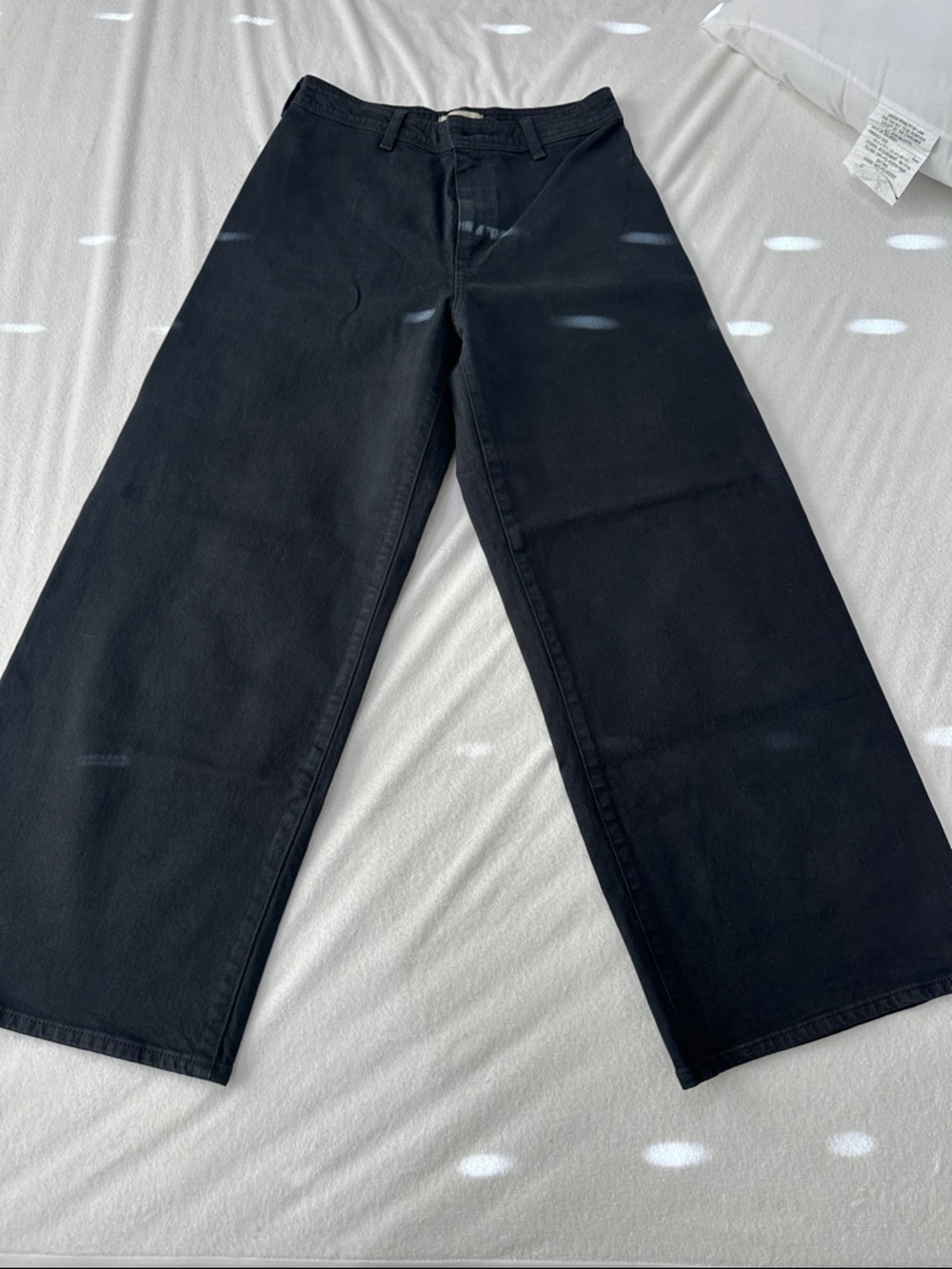 Universal Thread Sailor Wide Leg Jeans- Black- Size 8
